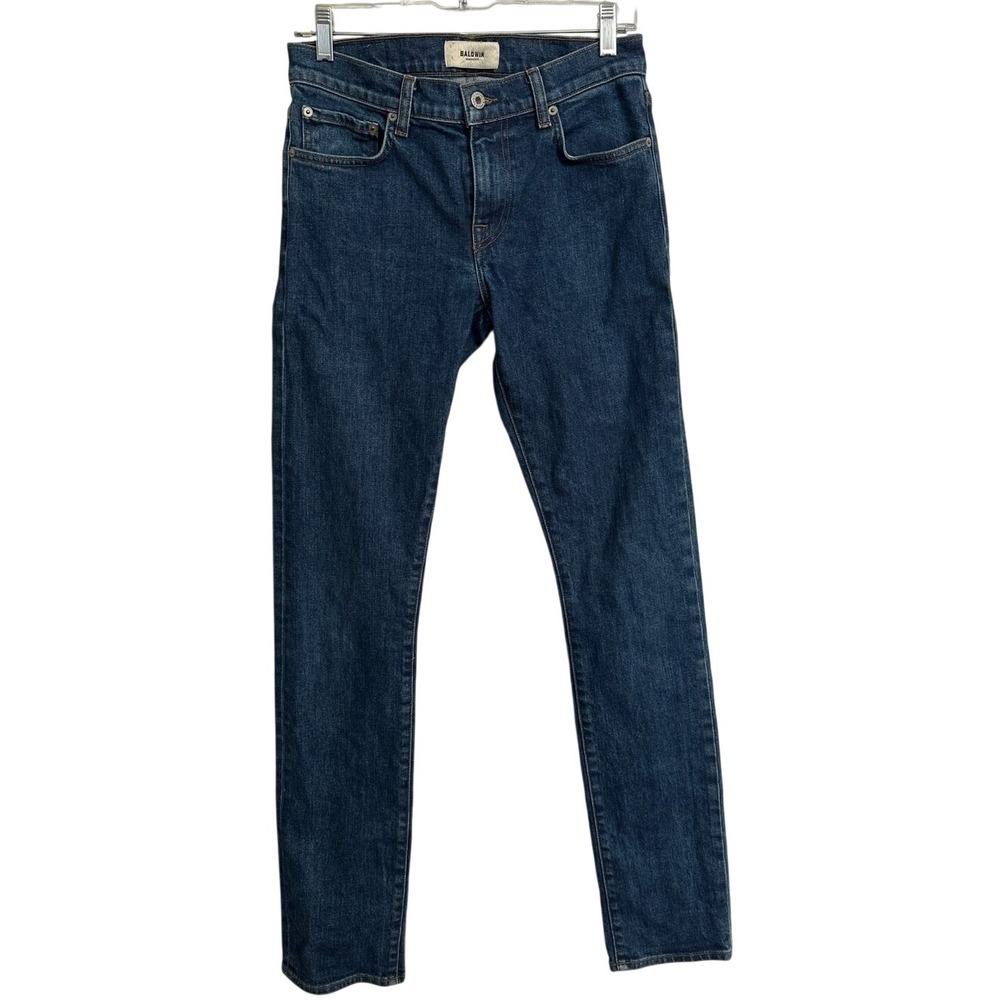 Baldwin Henley Slim Straight Jeans | Made in USA | Cornell Wash | Size 28